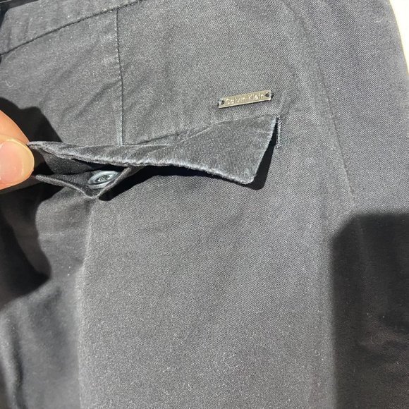 Calvin Klein Black Chino Pants Men's 32 Waist - Picture 3 of 7